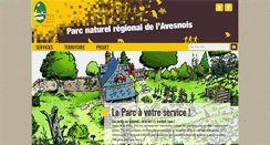 Desktop Screenshot of parc-naturel-avesnois.fr
